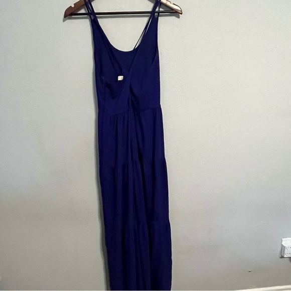 Women's Loft Royal Blue Maxi Dress - Picture 7 of 8
